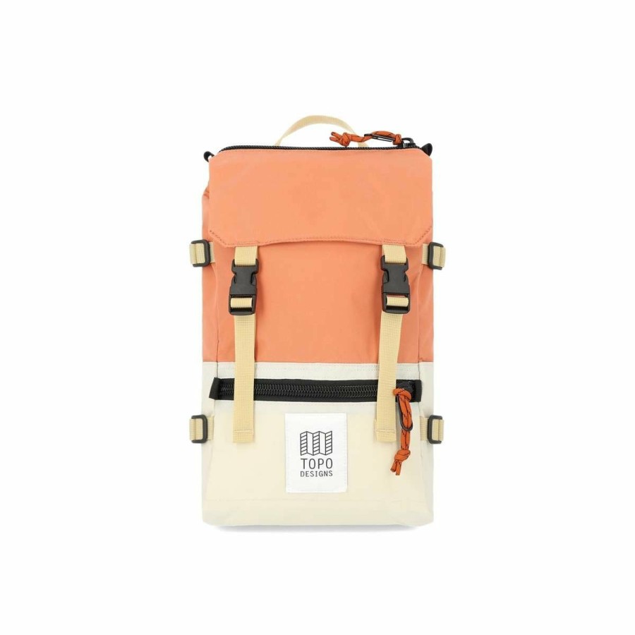 * Exclusive Design Topo Designs Rover Mini Bone/Coral Bags