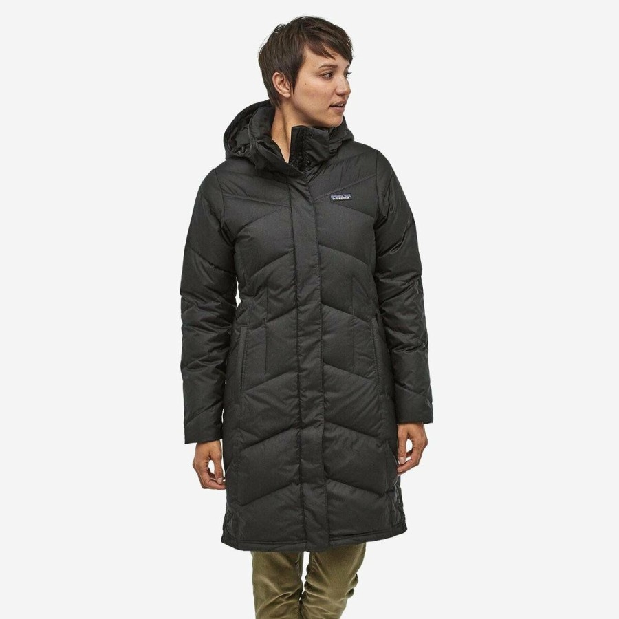 * Exclusive Design Patagonia Women'S Down With It Parka Black Jackets & Coats