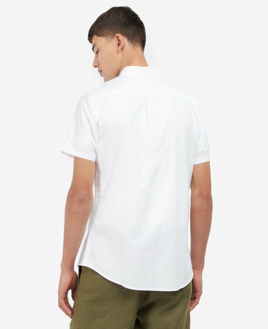 * Best Sale Barbour Oxtown Short Sleeve Shirt White Shirts