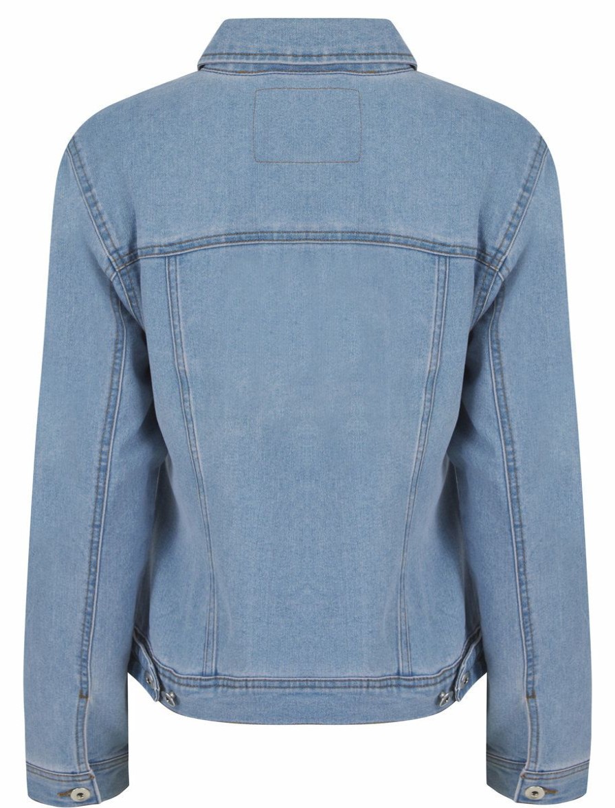 * Shop Srg Mesa Denim Jacket Light Blue Jackets & Coats