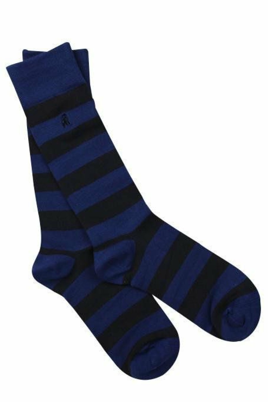 * Flash Sale Swole Panda Bamboo Socks Charcoal Stripe Socks