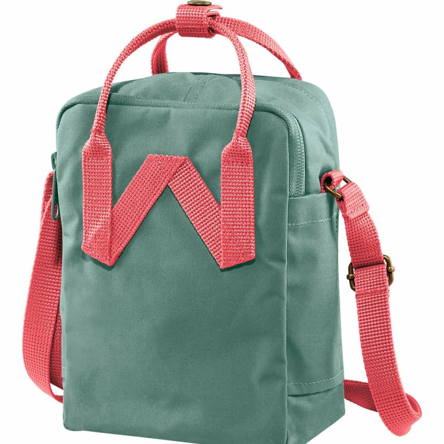 * Flash Sale Fjallraven Kanken Sling Frost Green/Pink Bags