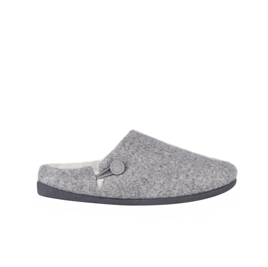 * Cut Price Shuda Women'S Helena Mule Grey Marl Footwear