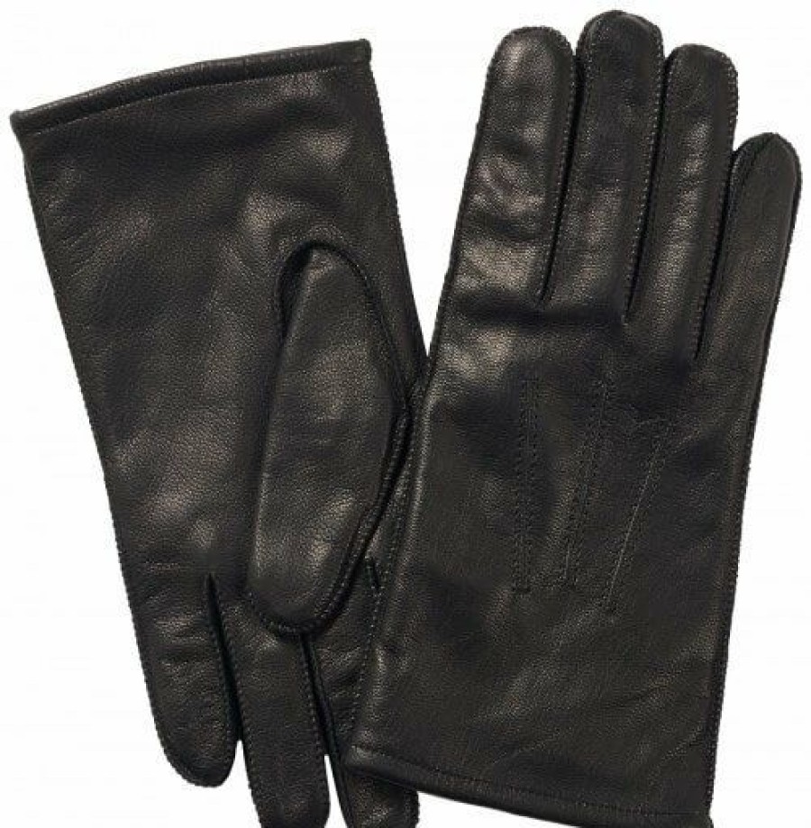 * Gift Selection Failsworth Edward Leather Glove Black Accessories