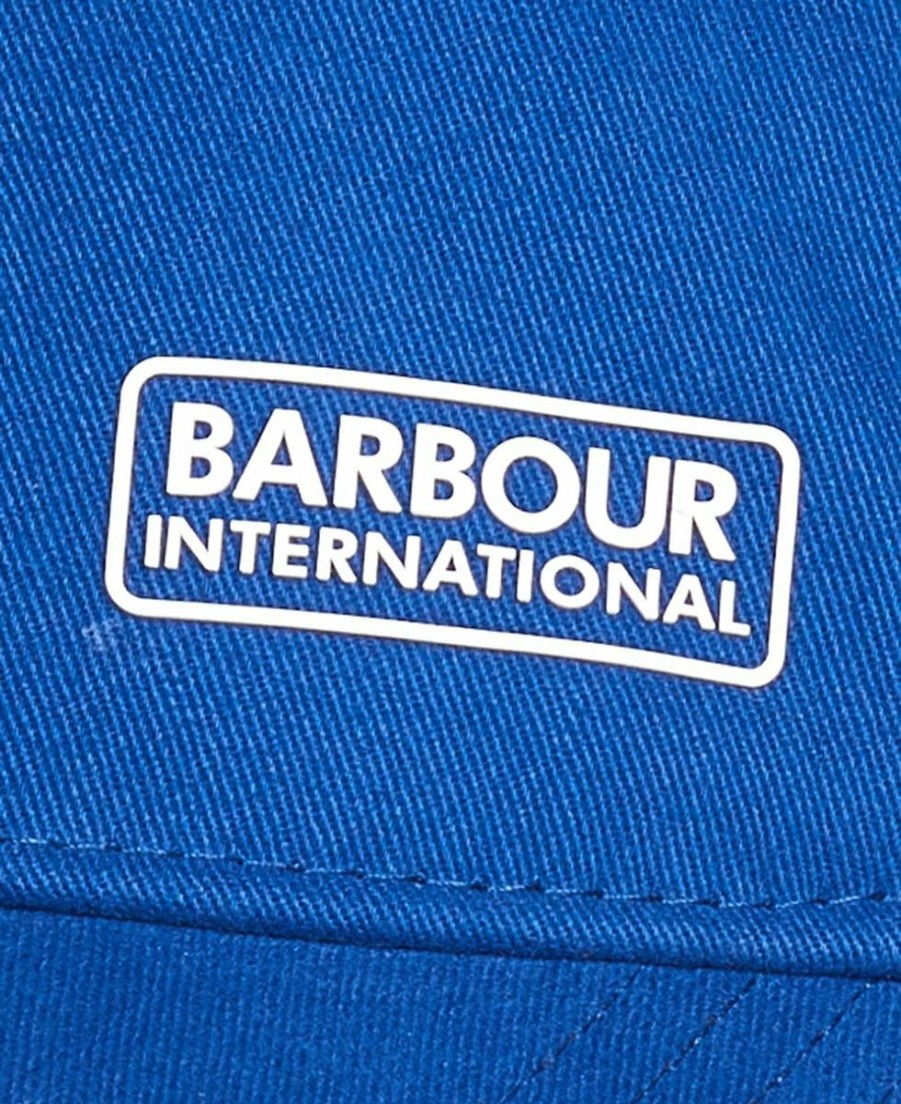 * Best Sellers Barbour International Norton Drill Cap Blue Hats & Headbands & Hat Accessories