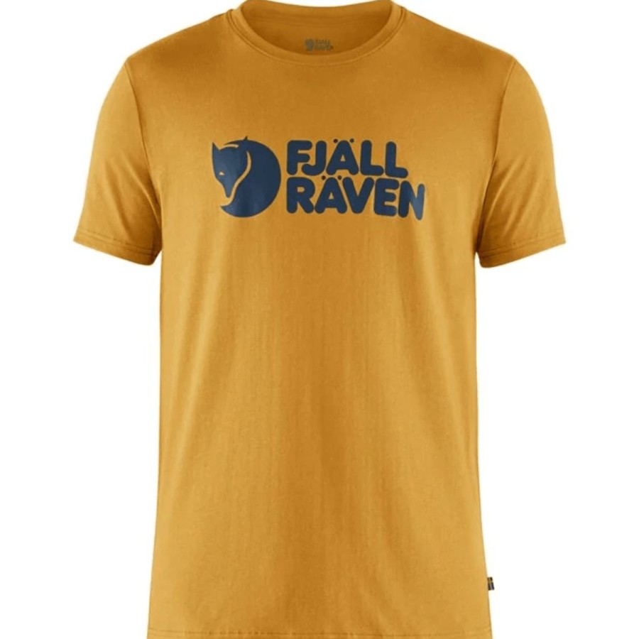 * Gift Selection Fjallraven Logo Tee Ochre T-Shirts