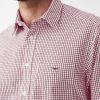 * Featured R.M.Williams Collins Long Sleeve Shirt Burgundy Shirts