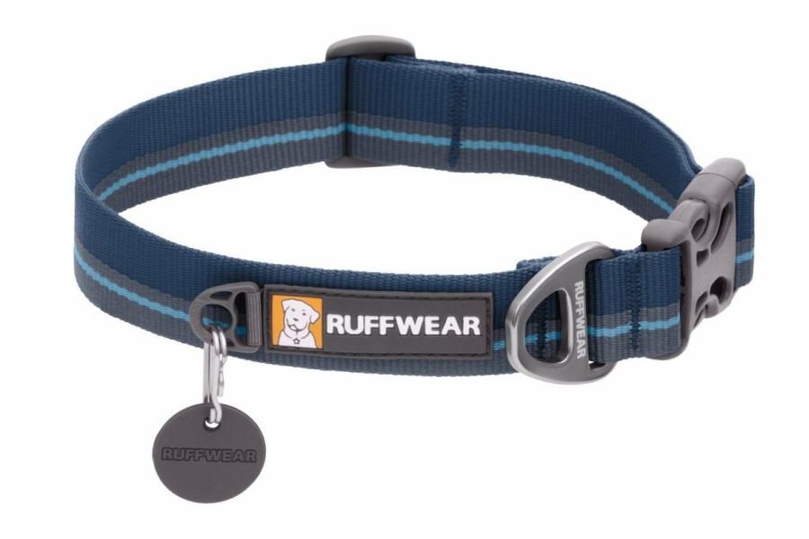 * Popular Ruffwear Flat Out Collar Blue Horizon Dogs