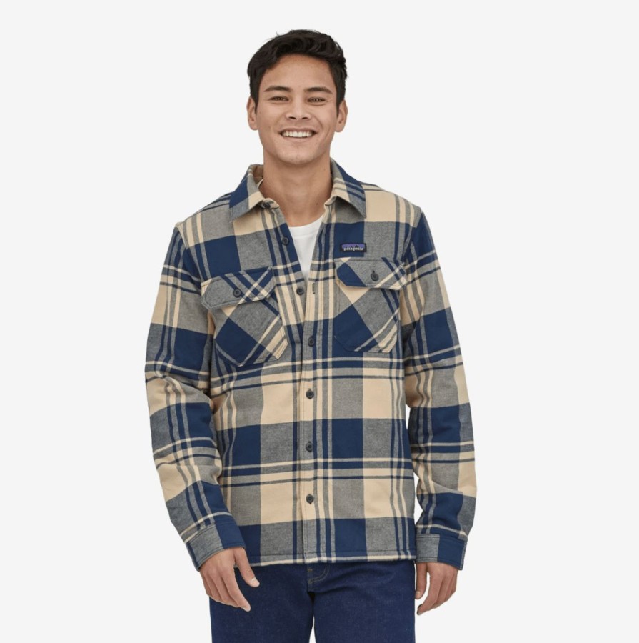 * Wholesale Patagonia Insulated Fjord Shirt Live Oak: Oar Tan Shirts