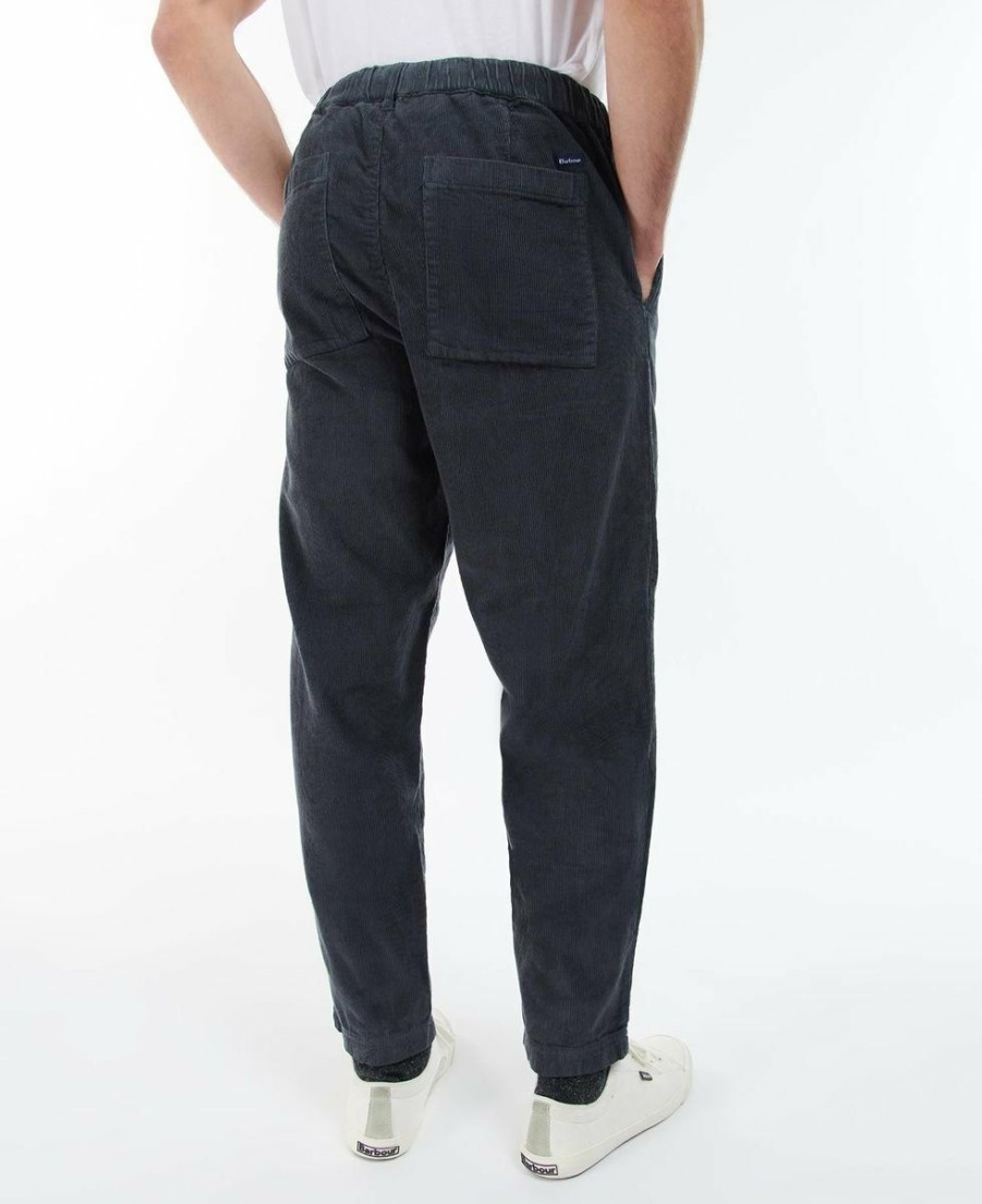 * Shop Barbour Highgate Cords Navy Trousers