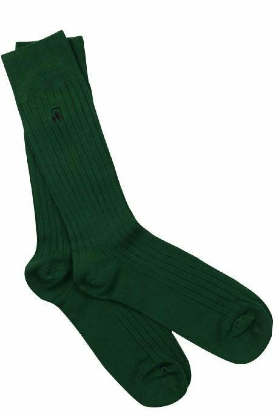 * New Threads Swole Panda Bamboo Socks Racing Green Socks