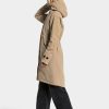 * New Didrikson Women'S Luna 3 Parka Beige Jackets & Coats