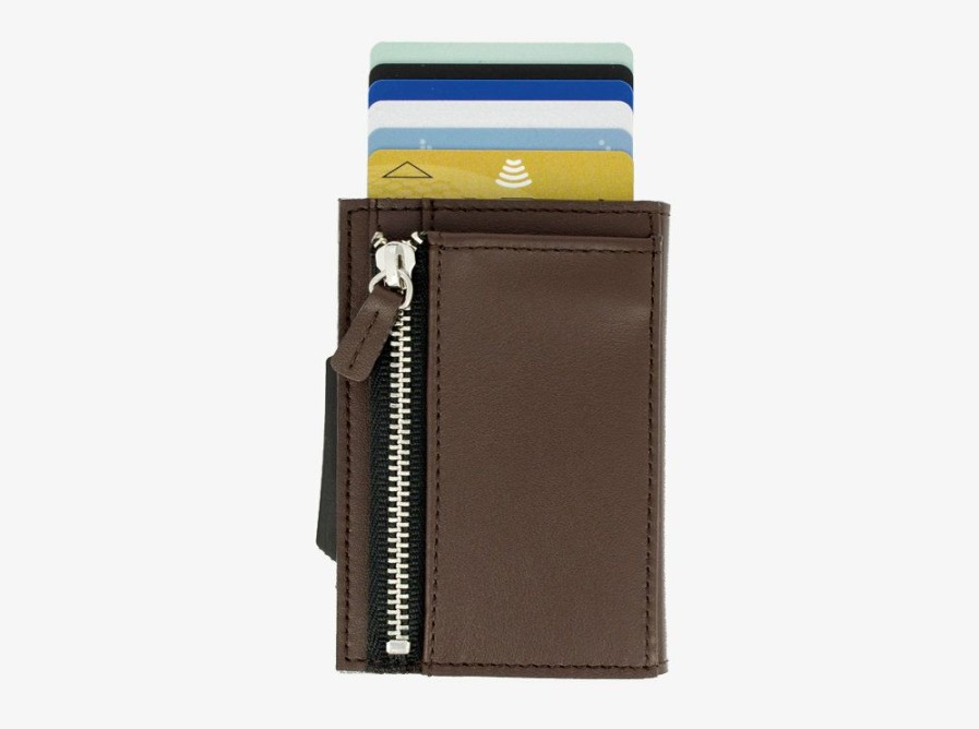 * Featured Ogon Design Cascade Wallet Titanium/Brown Wallets