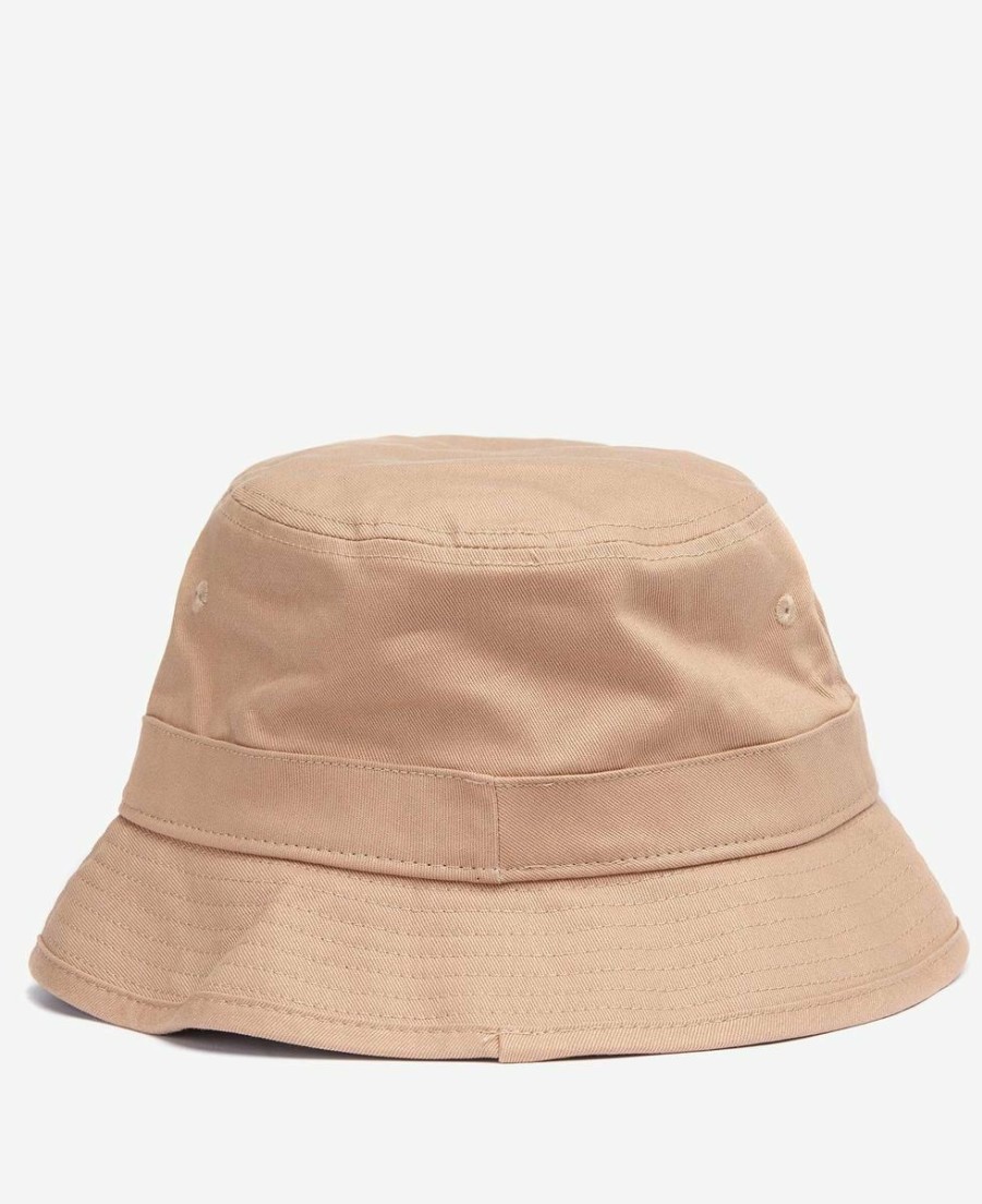 * Quality Guarantee Barbour Cascade Bucket Hat Stone Hats & Headbands & Hat Accessories