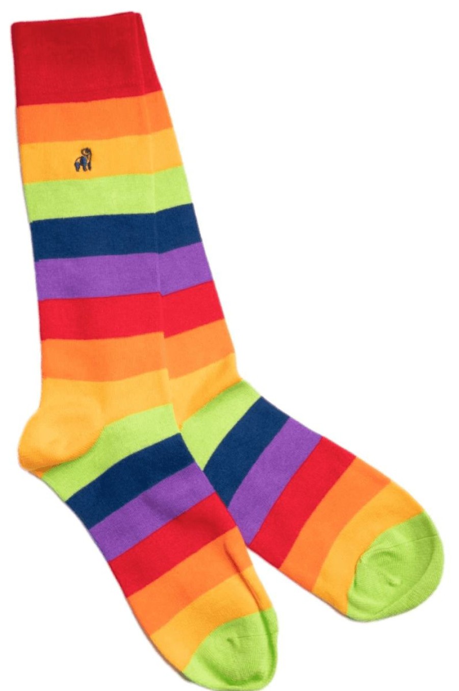 * Online Store Swole Panda Women'S Bamboo Socks Pride Socks