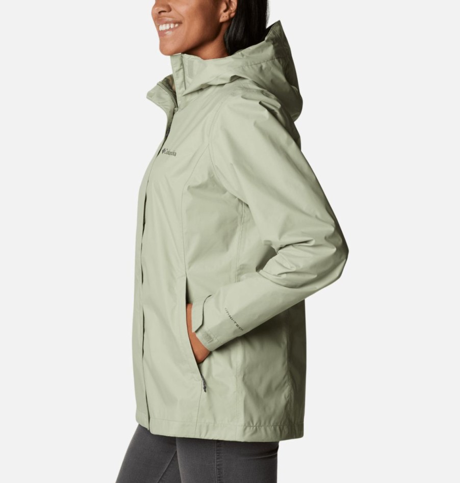 * Cut Price Columbia Arcadia Ii Rain Jacket Safari Green Jackets & Coats