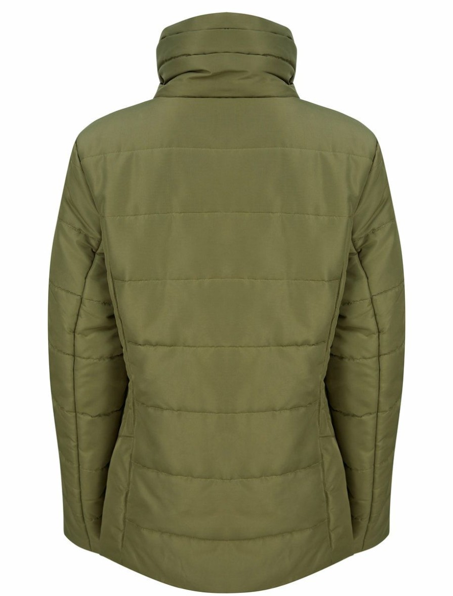 * Quality Guarantee Srg Thelma Quilt Jcaket Sage Jackets & Coats