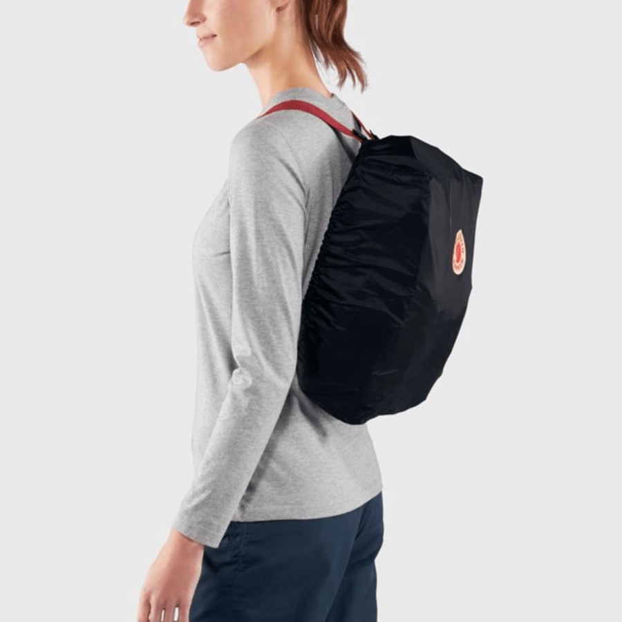 * Quick Delivery Fjallraven Kanken Rain Cover Black Bags