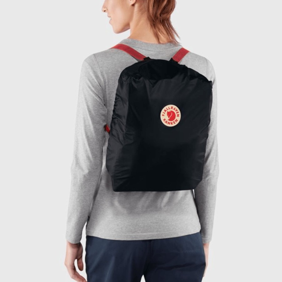 * Quick Delivery Fjallraven Kanken Rain Cover Black Bags