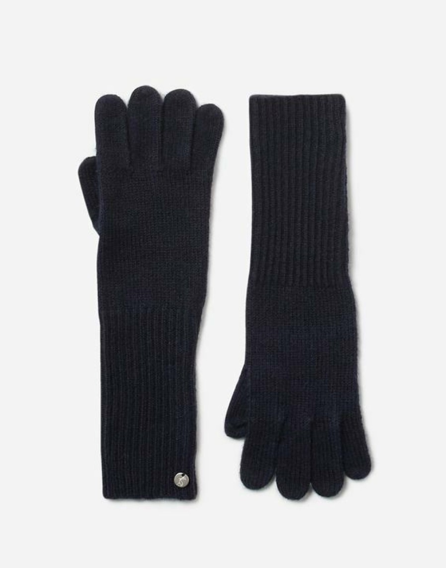 * Featured Joules Shinebright Glove Navy Accessories