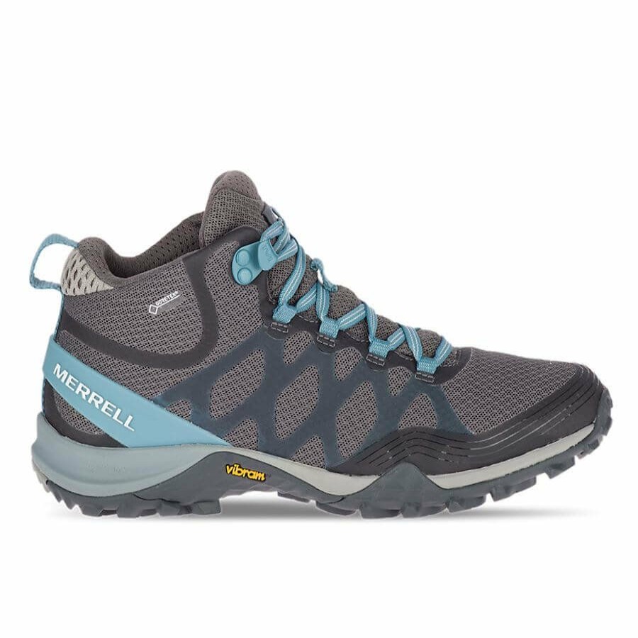 * Shop Merrell Women'S Siren 3 Mid Gtx Blue Smoke Boots