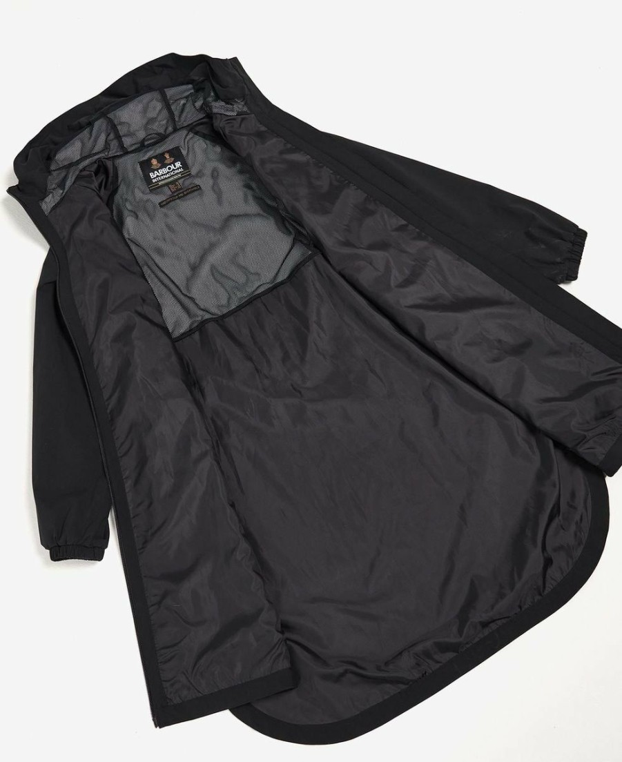 * Wholesale Barbour International Autodrum Jacket Black Jackets & Coats