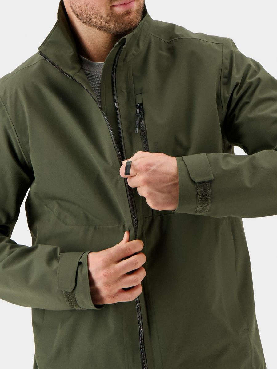 * Quick Delivery Didriksons Melker Jacket Deep Green Jackets & Coats