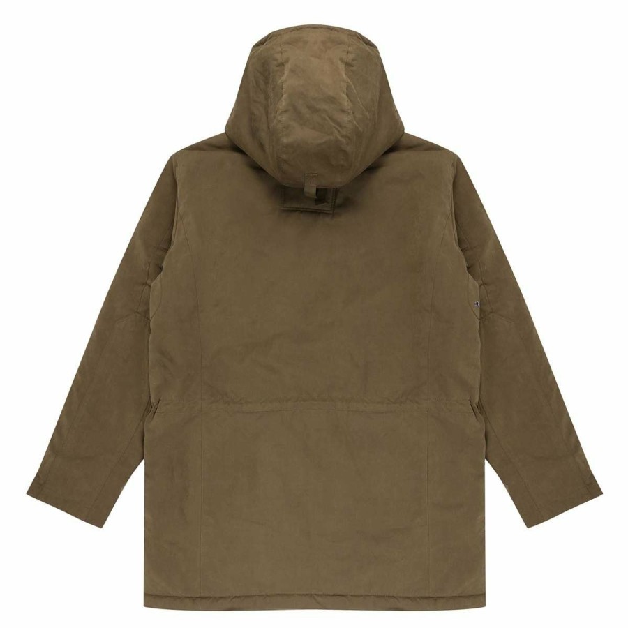 * Online Store Finnieston Journeyman Parka Dark Khaki Jackets & Coats