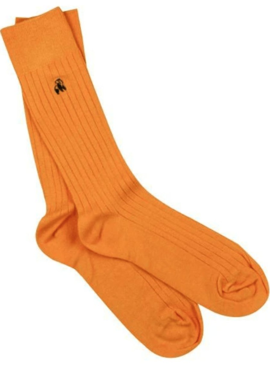 * Quality Guarantee Swole Panda Bamboo Socks Tangerine Socks