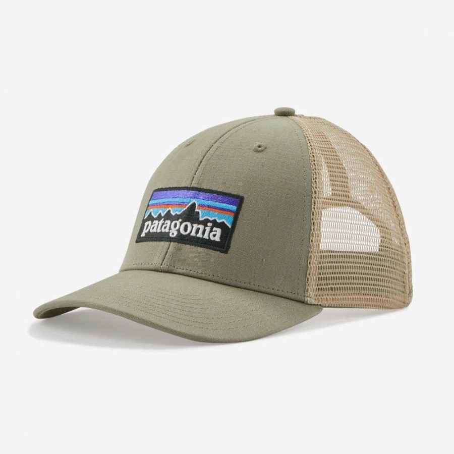 * Gift Selection Patagonia P6 Lopro Trucker Garden Green Hats & Headbands & Hat Accessories