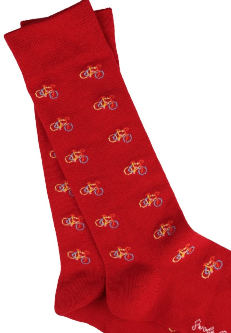 * Best Sale Swole Panda Bamboo Socks Red Bike Socks