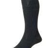 * Discounts Pantherella Ickburgh Socks Dark Grey Socks