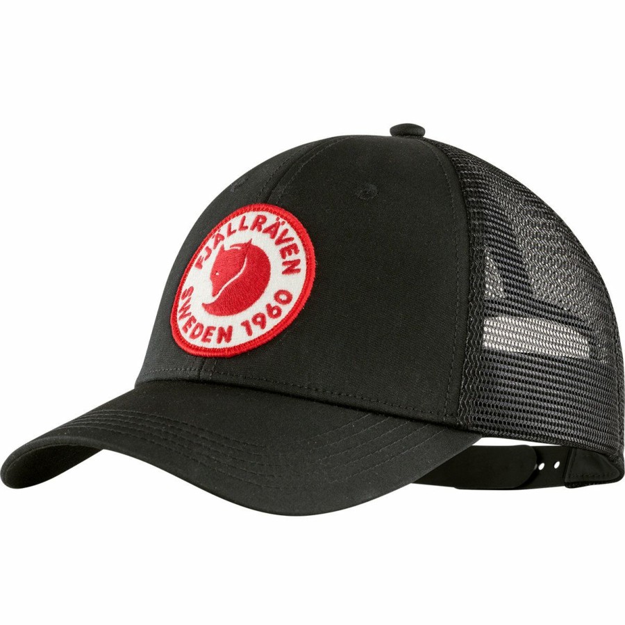 * New Threads Fjallraven 1960 Langtradarkeps Cap Black Hats & Headbands & Hat Accessories