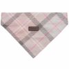 * Online Sales Barbour Tartan Dog Bandana Taupe/ Pink Dogs