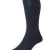 * New Pantherella Ickburgh Socks Navy Socks