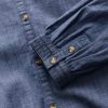 * Wholesale Seasalt Cutting Garden Shirt Mid Wash Indigo Tops