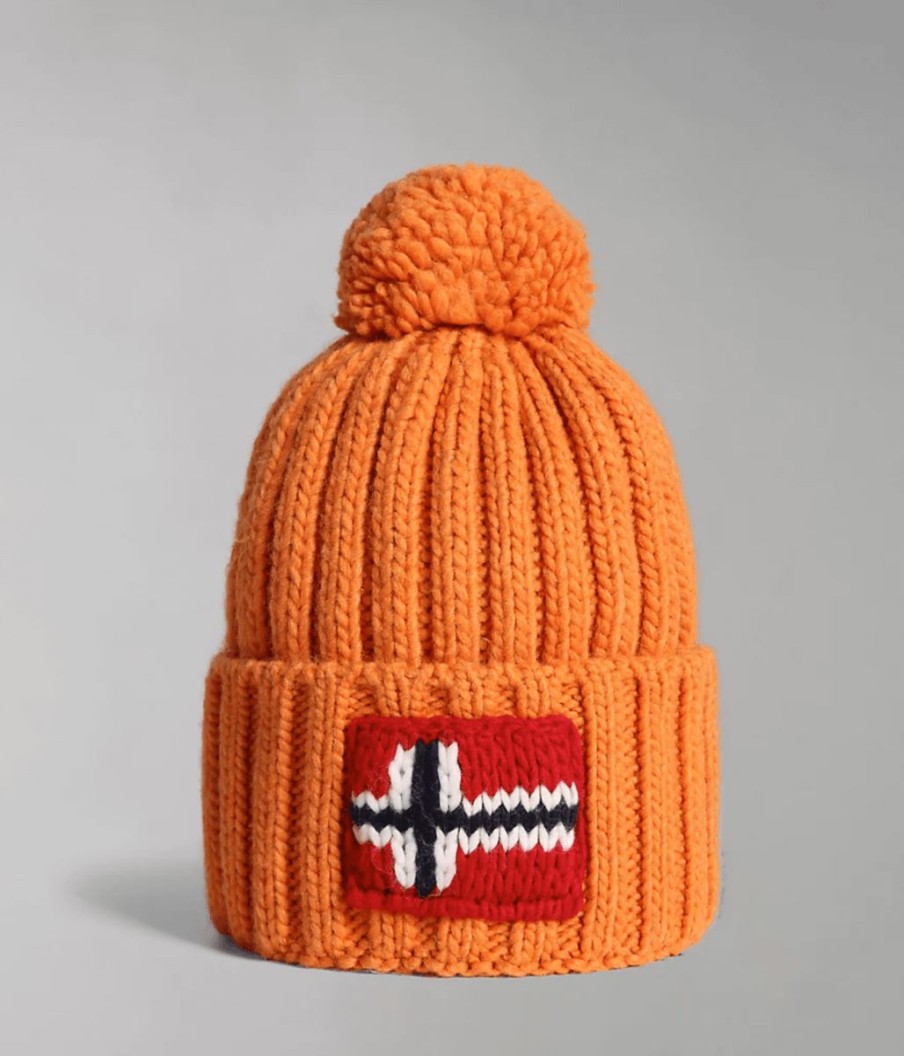 * Popular Napapijri Semiury 5 Orange Hats & Headbands & Hat Accessories