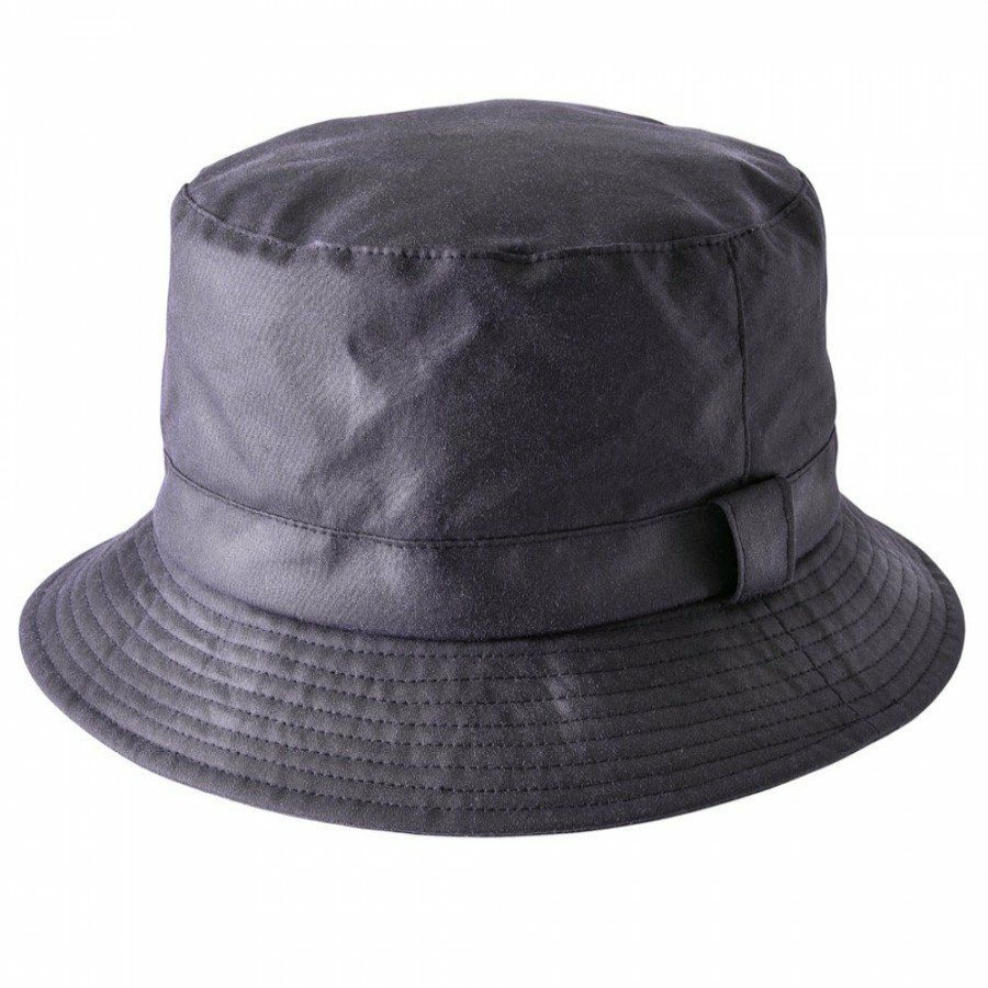 * Gift Selection Heather Hats Johnston Wax Bush Hats Navy Hats & Headbands & Hat Accessories