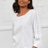 * Best Sale Nomads Lace Top White Tops