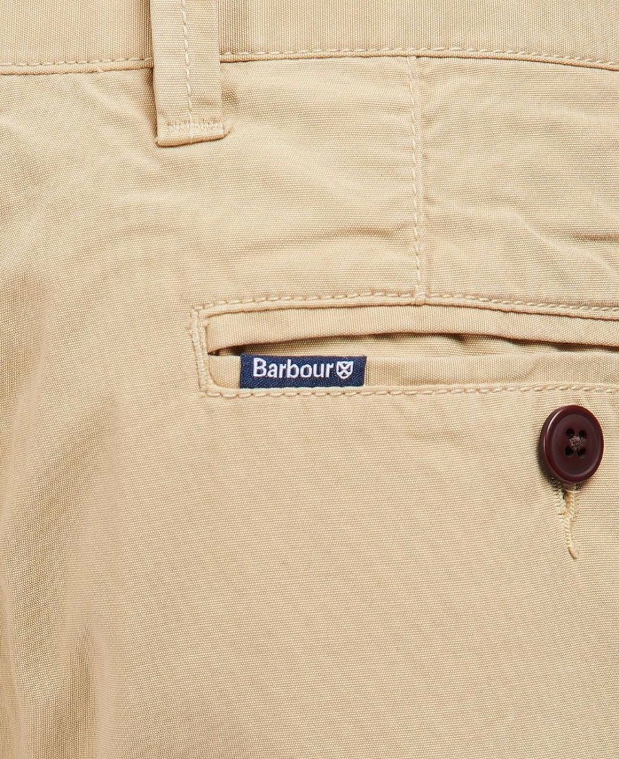 * Discounts Barbour Glendale Chino Stone Trousers