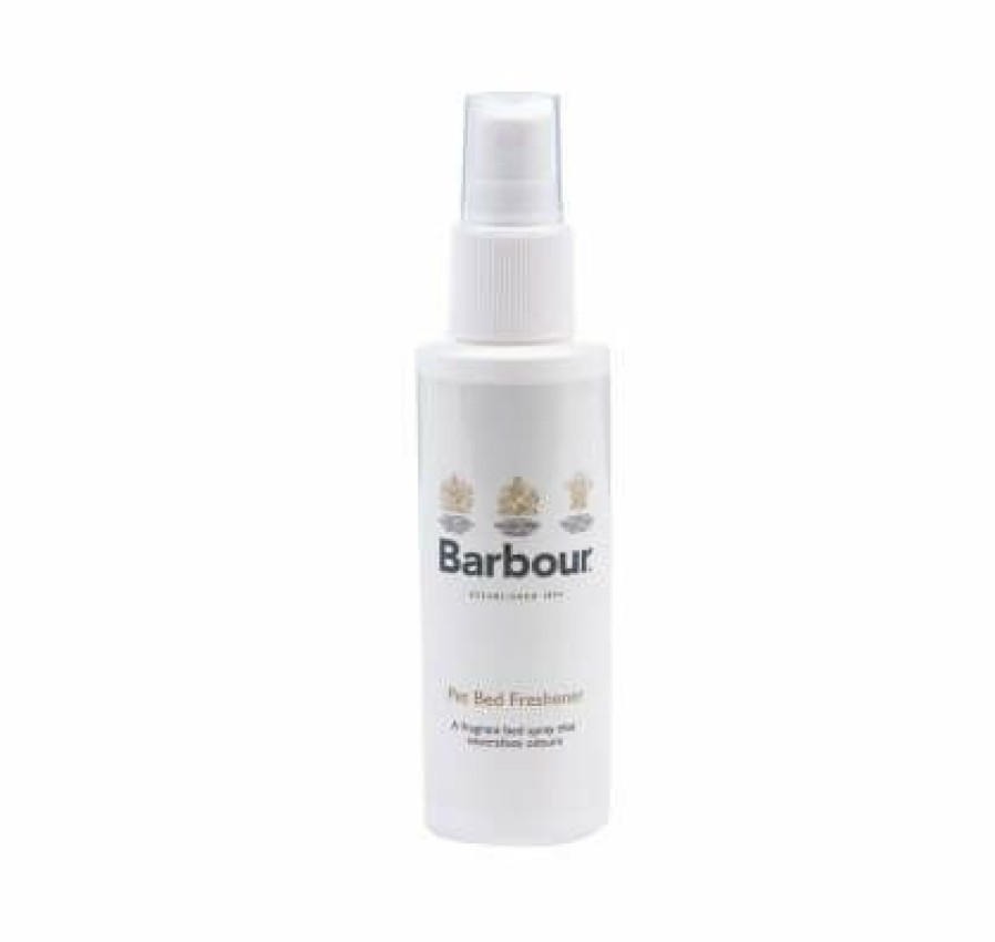 * Exclusive Design Barbour Dog Bed Deodoriser White Dogs