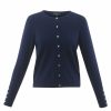 * Wholesale Marble Super Soft Classic Cardi Navy Tops