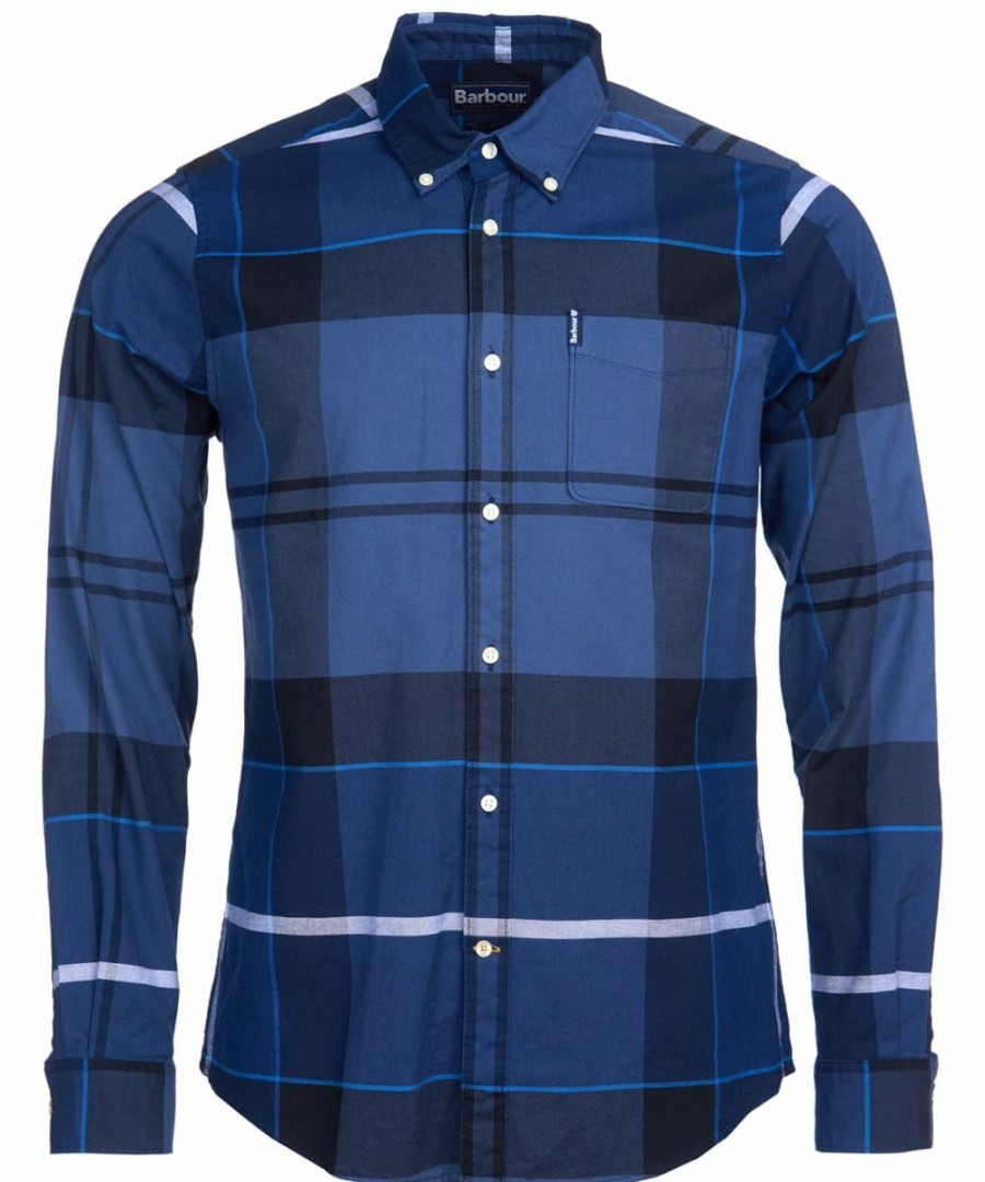 * Gift Selection Barbour Sutherland Shirt Inky Shirts